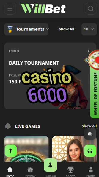 Casino 6000 - High Roller VIP Experience-www.bdqngd.com