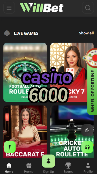 Casino 6000 - High Roller VIP Experience-www.bdqngd.com